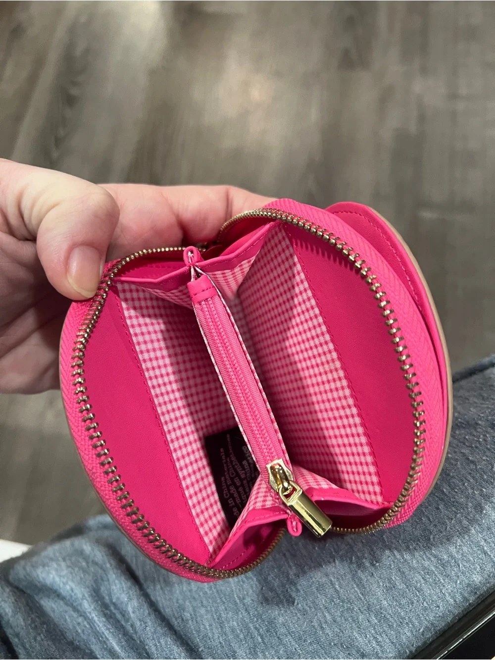 bright pink Nanette Lepore wallet